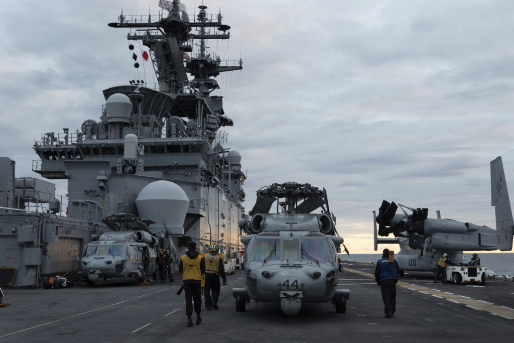 US Navy Assault Ship engages in Baltic Sea Training