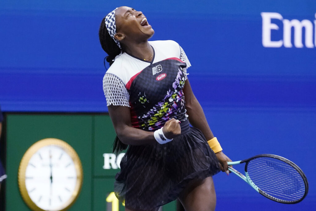 Coco Gauff reaches US Open quarterfinals 1st time