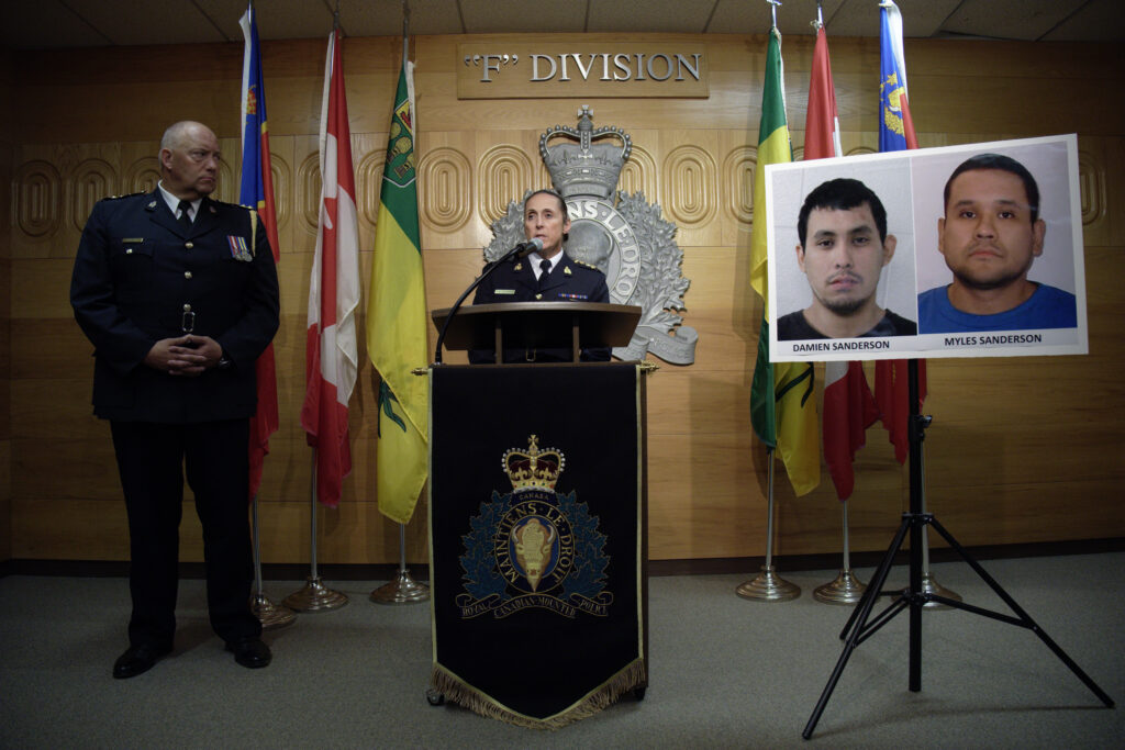 Canadian Police chases suspects stabbed 10 to death