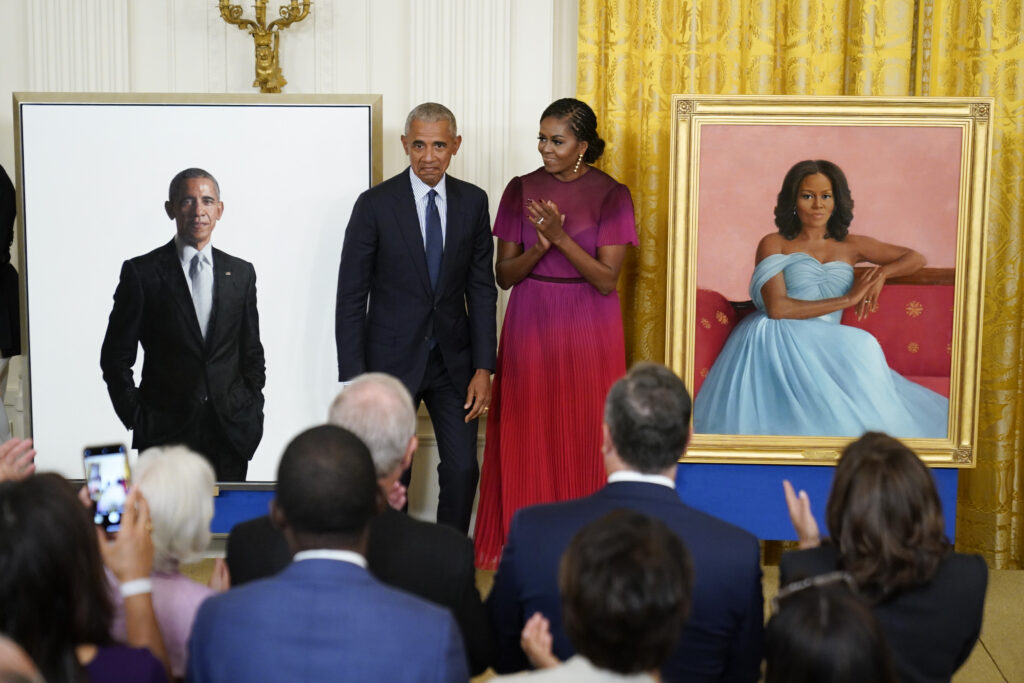 Obamas' White House Portraits have been Unveiled