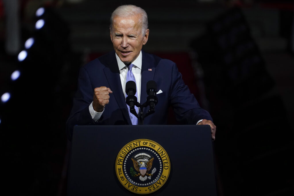 Biden Adopts A Divisive Attack On One-Half Of Americans