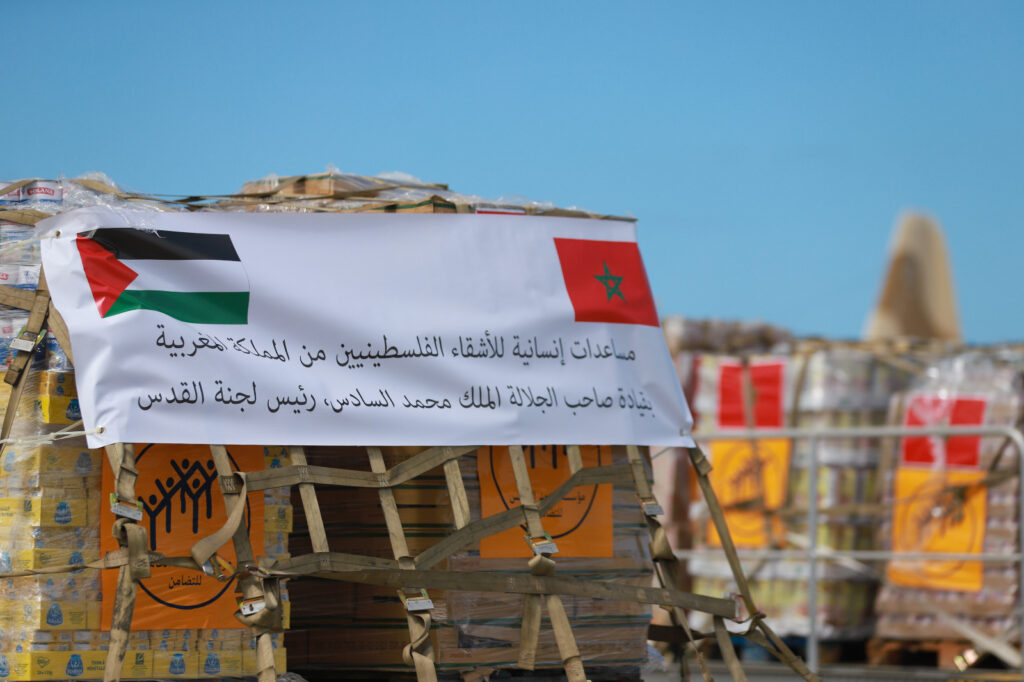 King Mohammed VI Ordered a Major Humanitarian Aid to Gaza
