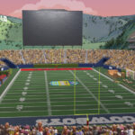 Simpsons NFL Broadcast Combines Football with Animation Magic