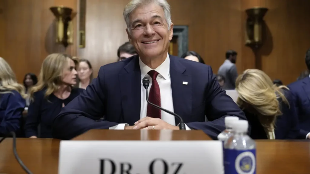Dr. Oz Sworn In Amid Oval Office Scare