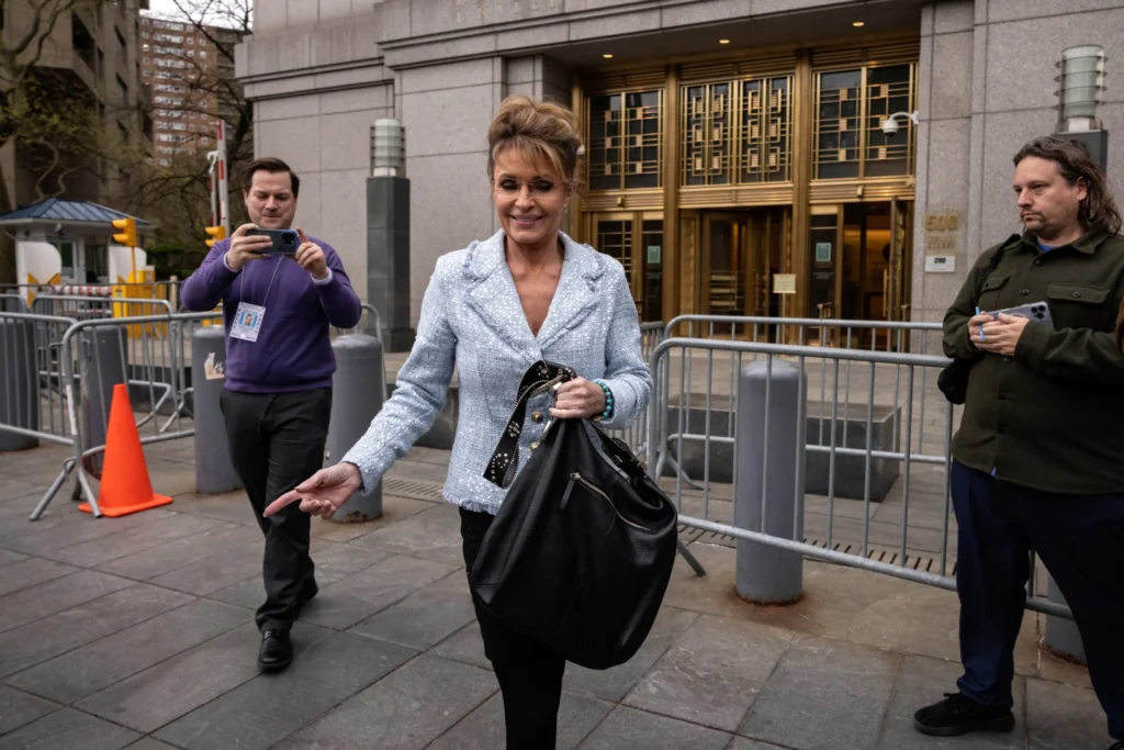 Sarah Palin Testifies in Defamation Case Against Times