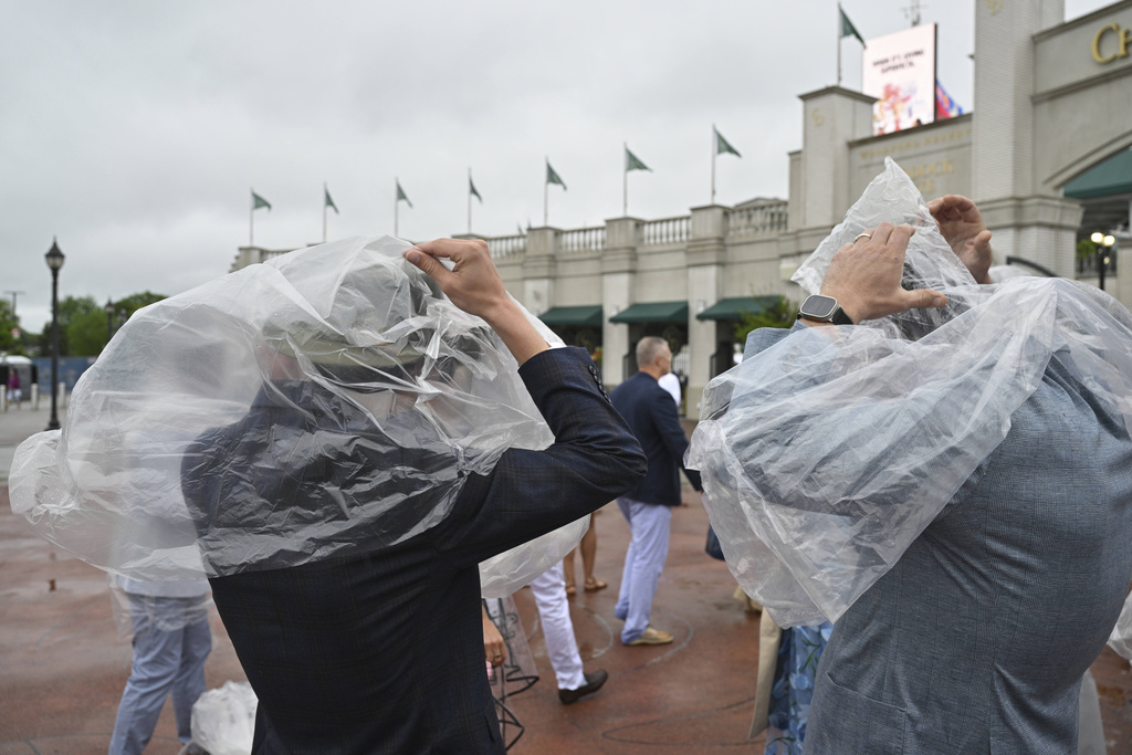 Rain Soaks 151st Kentucky Derby, Track Listed Sloppy