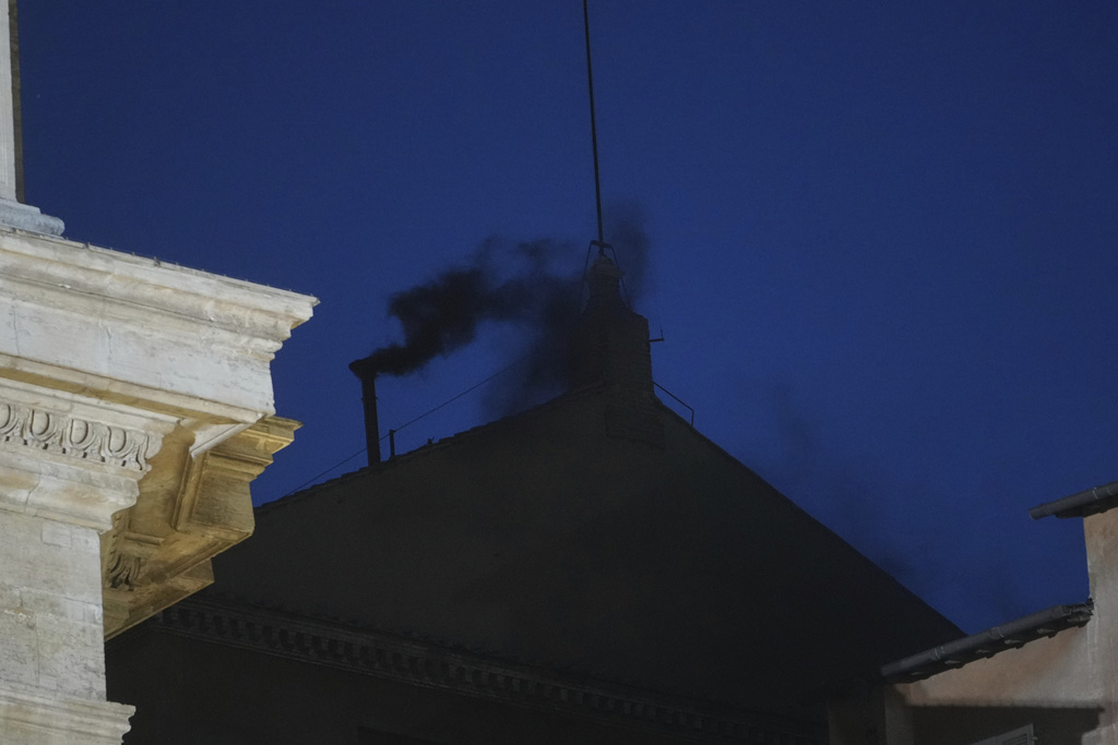 Sistine Chapel Smoke Signals No New Pope Yet