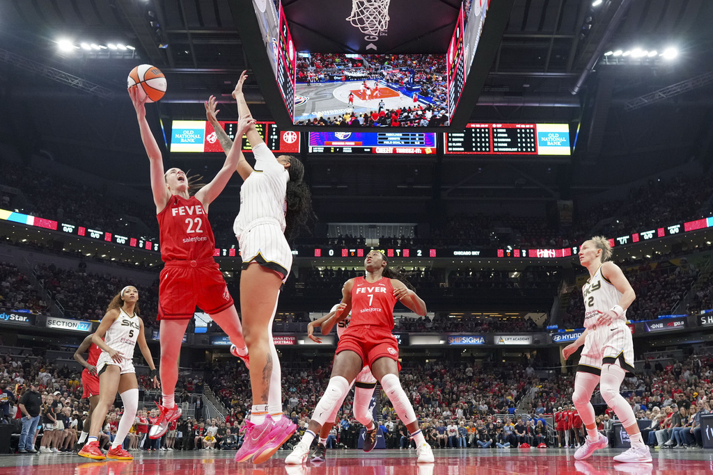 Clark Leads Indiana Over Sky in Season Opener