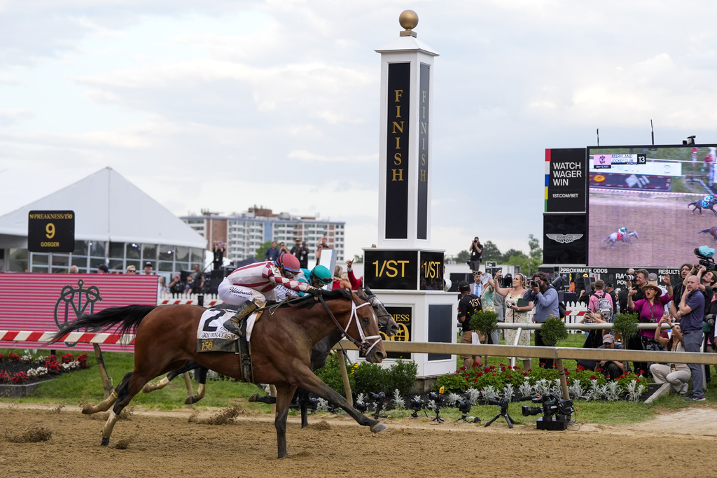 Journalism Wins Preakness 2025 After Late Surge Drama