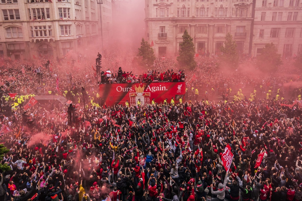 Liverpool Championship Celebration Turns to Chaos