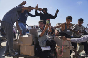 Desperation in Gaza Sparks Panic at Food Hub