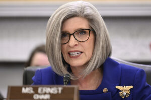 Ernst Faces Backlash at Iowa Town Hall Over Cuts