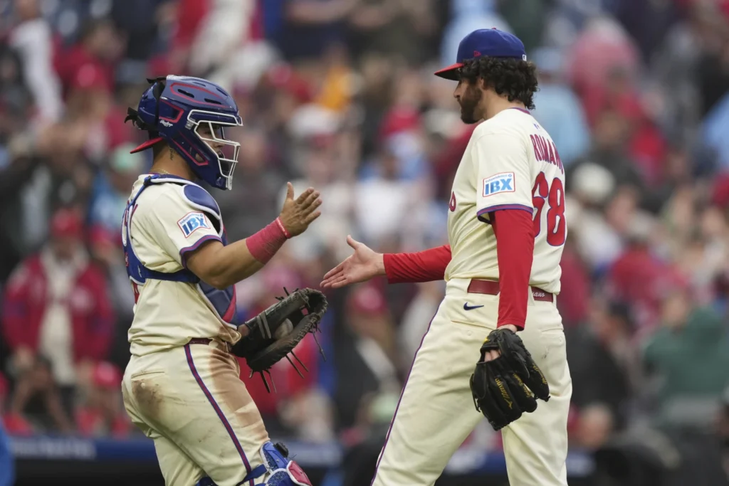 Phillies Edge Cardinals Behind Harper, Luzardo in Game 1