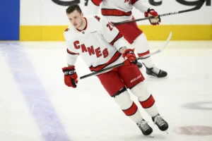 Nikishin Debuts in Game 5 for Hurricanes