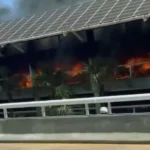 Jacksonville Airport Closes After Garage Fire Erupts