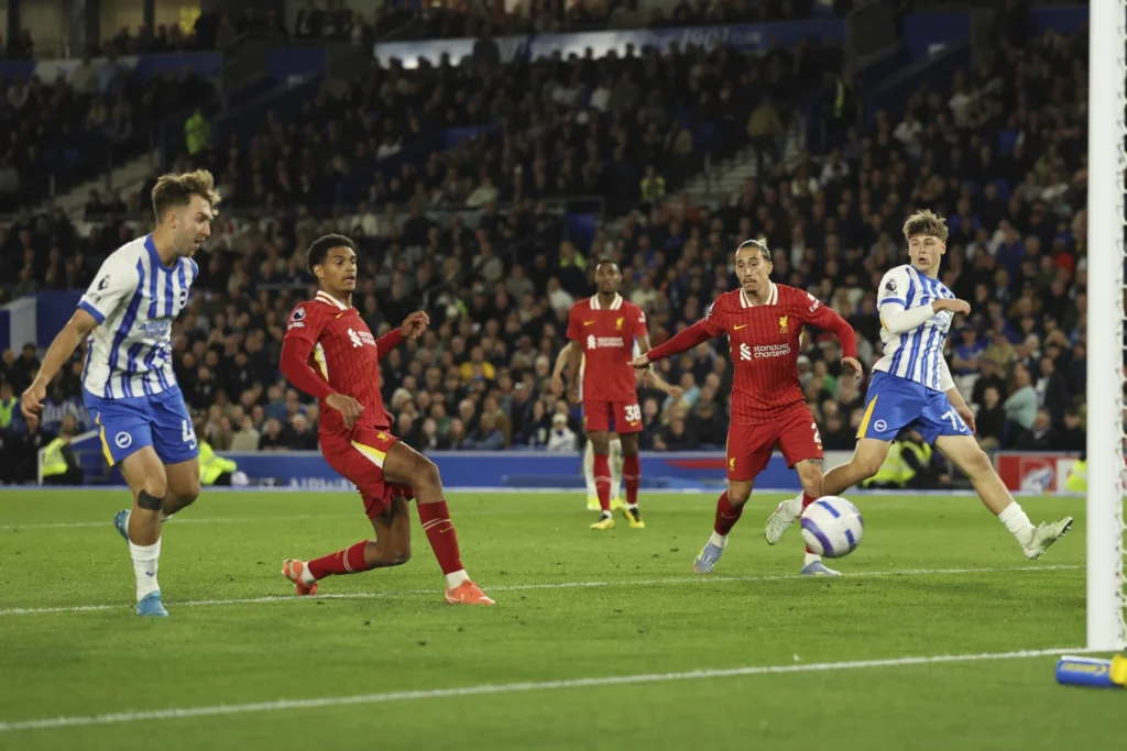 Jack Hinshelwood’s Debut Goal Lifts Brighton Over Liverpool