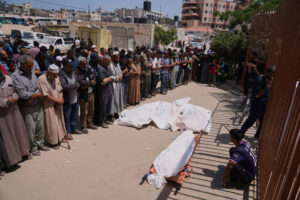 Updated: Gaza Civilians Shot Approaching Aid, Dozens Hurt