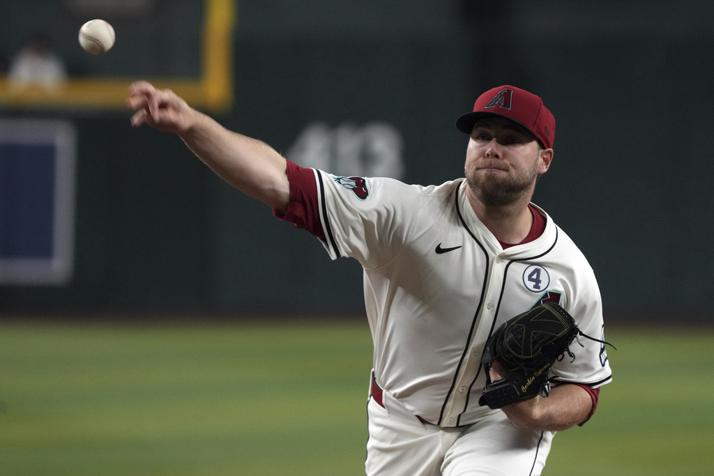 Diamondbacks’ Burnes Out for Season After Elbow Injury