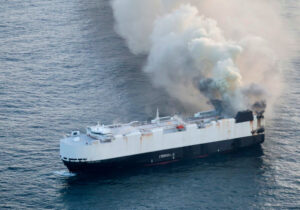 800 Electric Vehicles Aboard Ship That Caught Fire