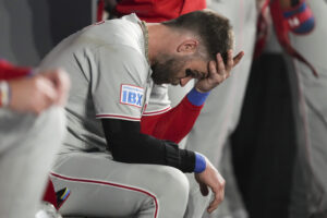 Phillies Place Harper on IL Amid Nine-Game Skid