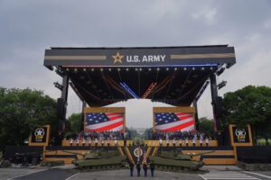 Trump’s Military Parade Draws Praise, Protests on 79th Birthday