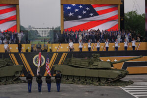 Tanks Roll in DC Parade on Trump’s Birthday