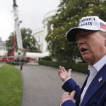 Trump Adds Massive Flagpoles to White House Grounds