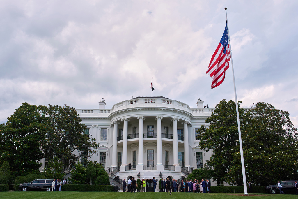 Trump Adds Massive Flagpoles to White House Grounds