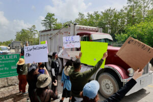 Protesters Block “Alligator Alcatraz” Detention Center Plans