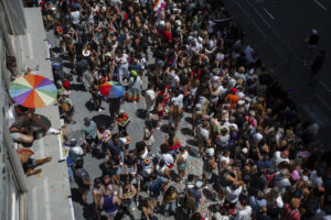 Pride Month Ends in Defiant Marches Across U.S.