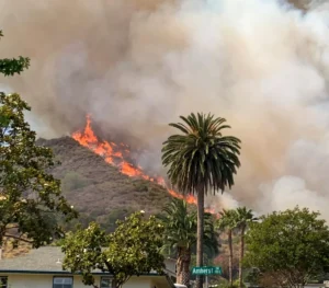 Bethany Fire Near Burbank Homes Triggers Evacuations