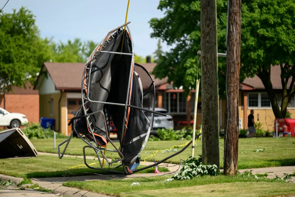 Tornado Hits Fraser, Michigan Braces for More