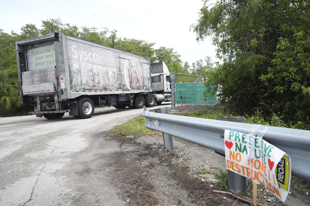 Alligator Alcatraz Begins Housing Immigrants in Everglades