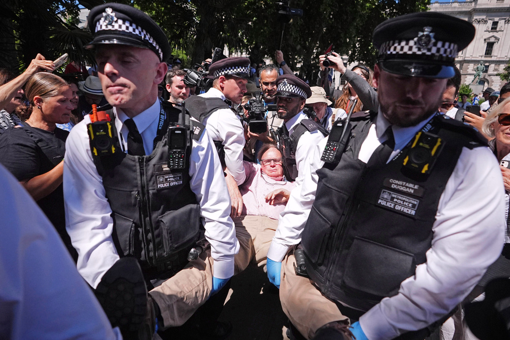 U.K. Arrests Dozens After Palestine Action Ban