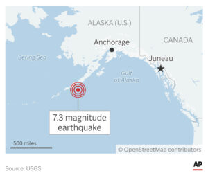 Powerful Earthquake Triggers Tsunami Alert Along Alaska Coast