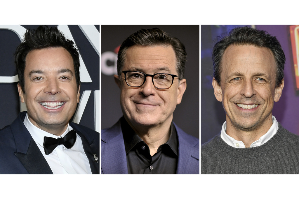 Late-Night Hosts React to Colbert’s Show Ending