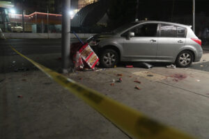 Vehicle Hits Crowd in LA, Driver Shot