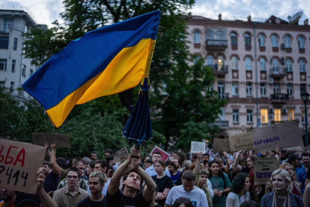 Ukraine Faces Renewed Protests Over Anti-Corruption Law