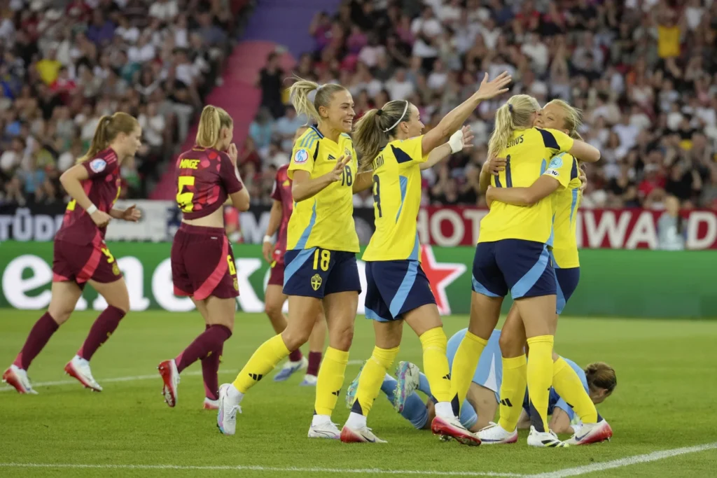Sweden Beats Germany, Tops Group C at Euro 2025