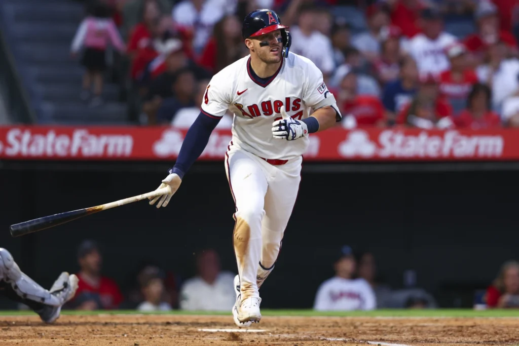 Trout Returns Home, Nears Milestones in Philly Series